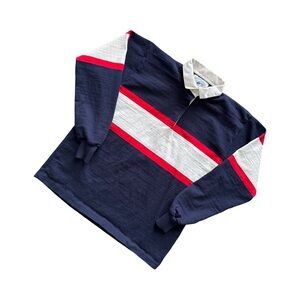 Vintage 90s Landend Rugby Long Sleeve Shirt